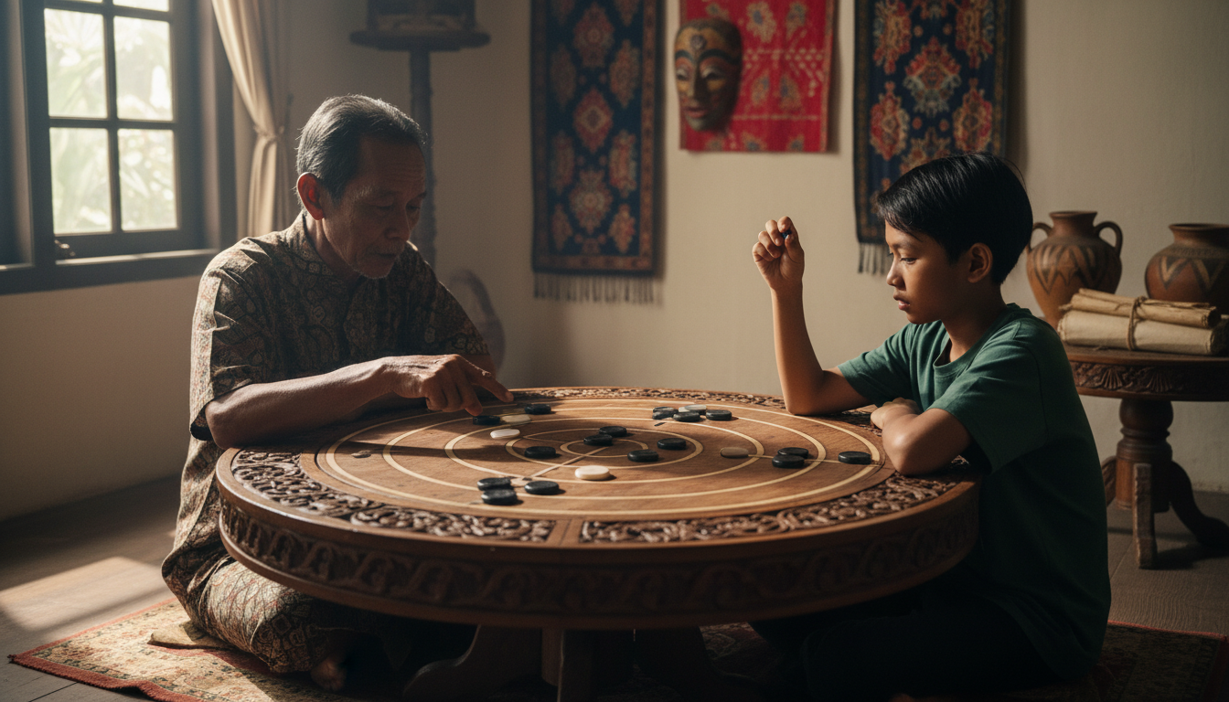 découvrez l'histoire fascinante et les stratégies essentielles du surakarta, un jeu de réflexion traditionnel indonésien qui défi votre esprit et votre tactique.