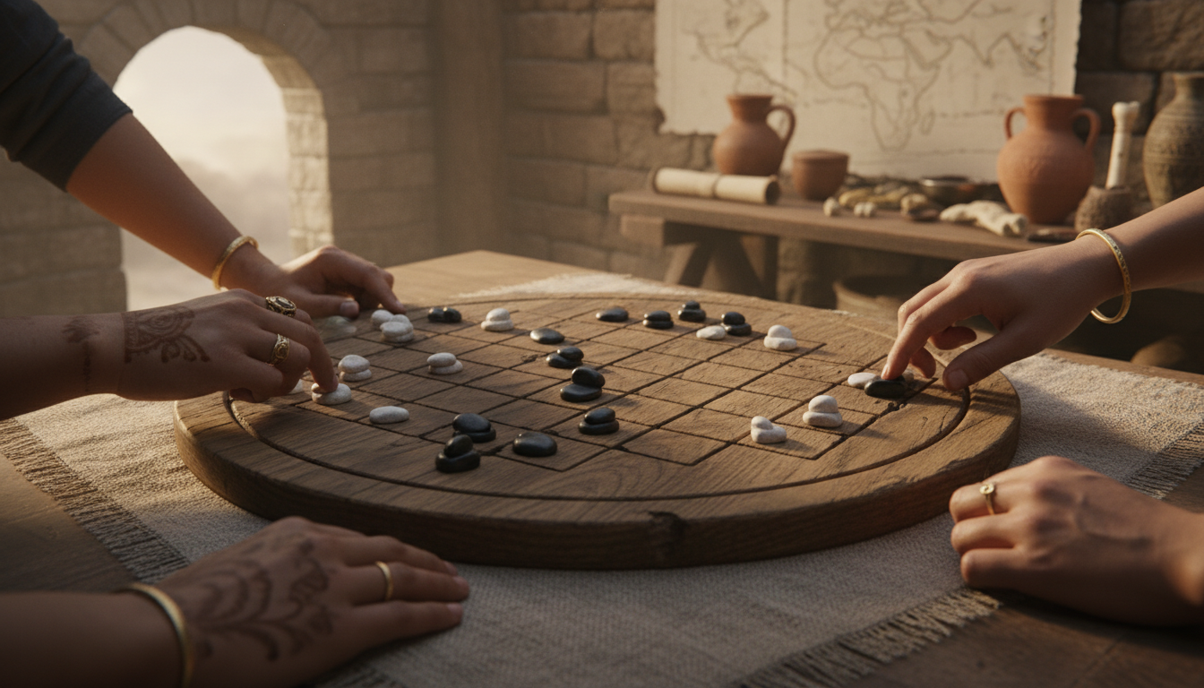 découvrez l'alquerque, un jeu de stratégie ancestral, et explorez son héritage mondial ainsi que son influence culturelle à travers les siècles.