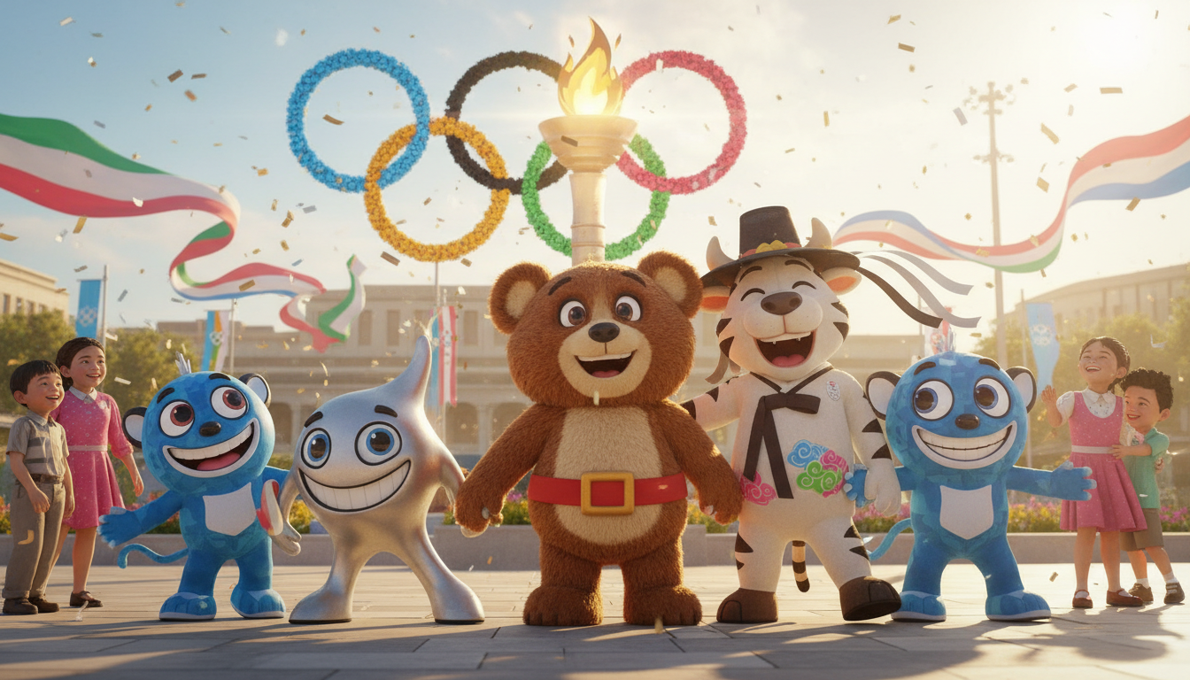 découvrez l'histoire fascinante des mascottes olympiques et le secret derrière leurs sourires emblématiques qui enchantent les jeux olympiques.