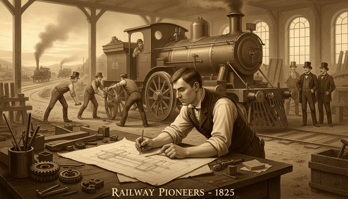 découvrez les pionniers de l'innovation dans la construction de chemins de fer et leur impact révolutionnaire sur le transport et l'ingénierie ferroviaire.