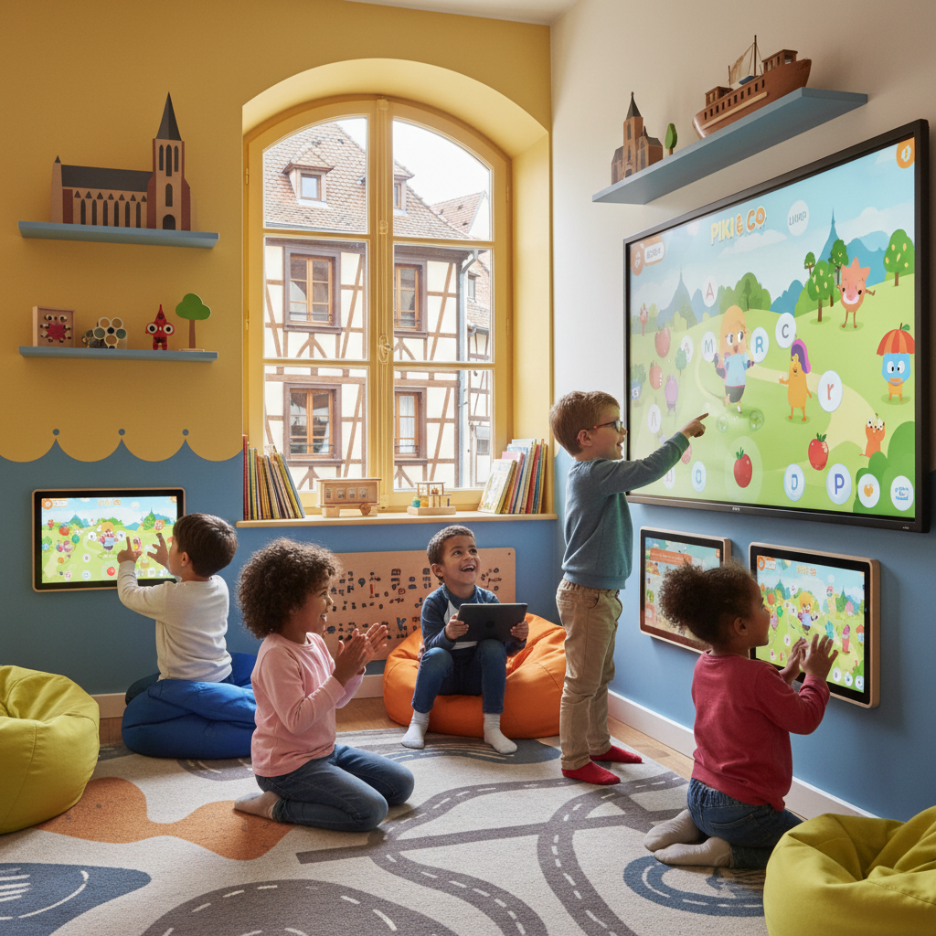 découvrez piki & co à strasbourg, un jeu vidéo intelligent qui facilite l'apprentissage de l'anglais dès l'enfance, alliant éducation et amusement pour les plus jeunes.