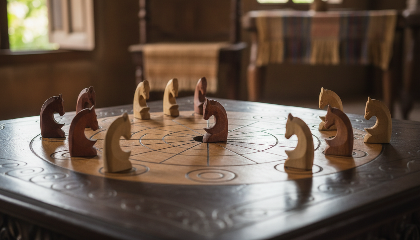 découvrez les mouvements uniques du surakarta, un jeu traditionnel indonésien captivant alliant stratégie et originalité.