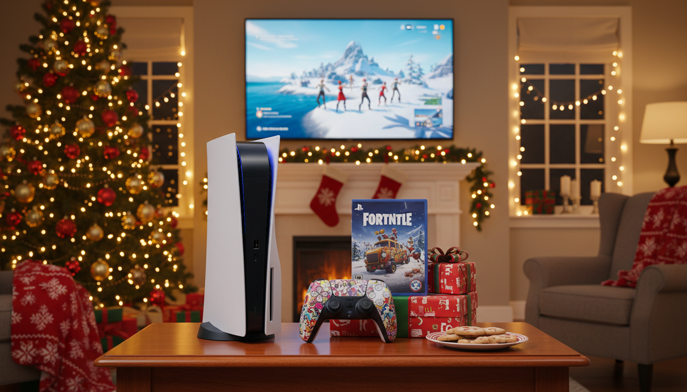 profitez de notre offre exceptionnelle avec le pack ps5 + fortnite, livré avant noël pour garantir des fêtes de gaming inoubliables et pleines d'aventures.