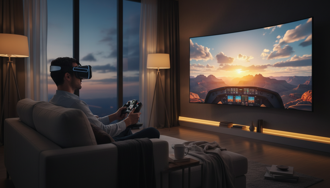 découvrez comment flight simulator vous permet de voyager à travers le monde sans quitter votre canapé, en offrant une expérience immersive et réaliste de pilotage.