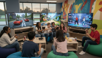 découvrez comment les jeux vidéo à charmes apportent joie et convivialité aux jeunes de la commune, renforçant les liens sociaux et créant des moments de partage.