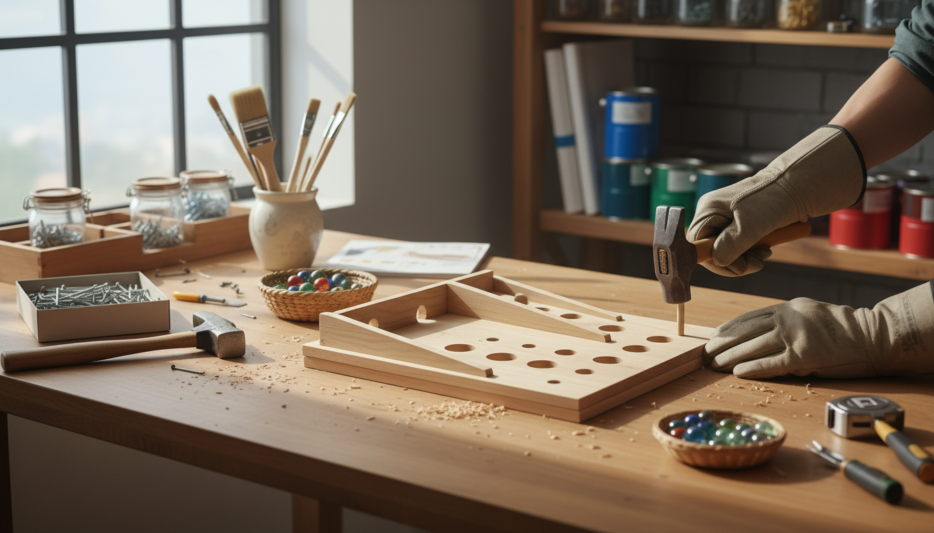 découvrez étape par étape comment construire votre propre jeu d'adresse à la maison, idéal pour s'amuser en famille ou entre amis.