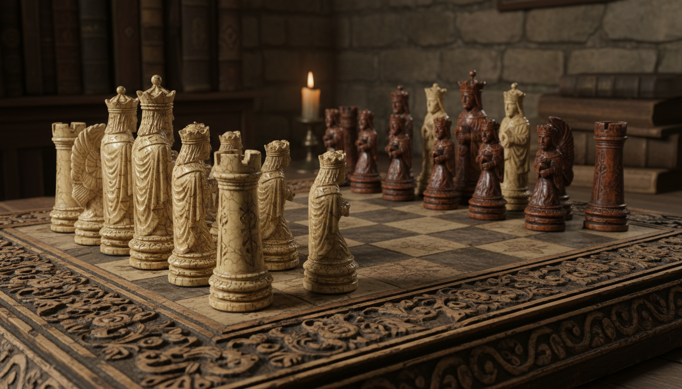 découvrez l'évolution des matériaux des pièces d'échecs, passant de l'ivoire raffiné au plastique moderne, et explorez l'histoire fascinante derrière cette transformation.