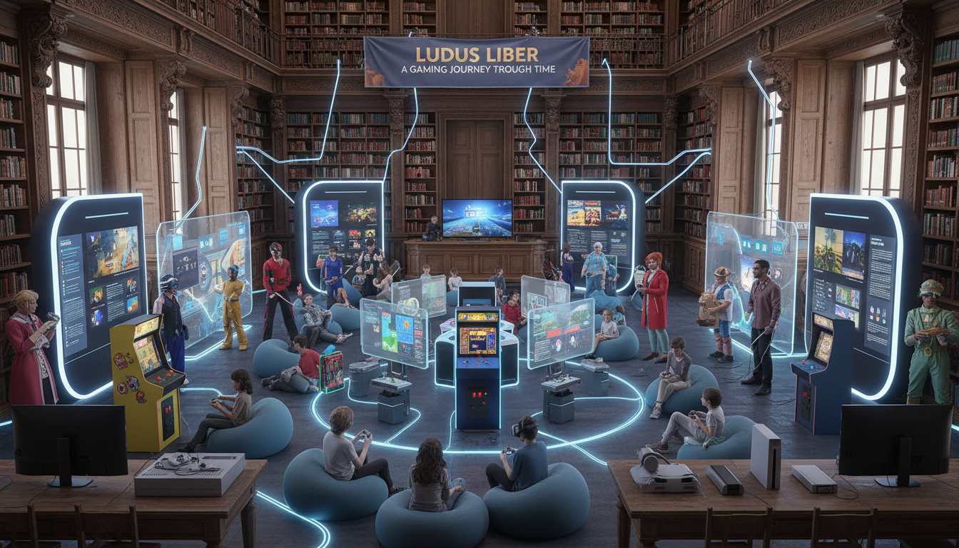 plongez dans une expérience unique à la médiathèque de lannilis avec une exploration ludique et immersive des jeux vidéo. découvrez une nouvelle façon de jouer et d'apprendre !