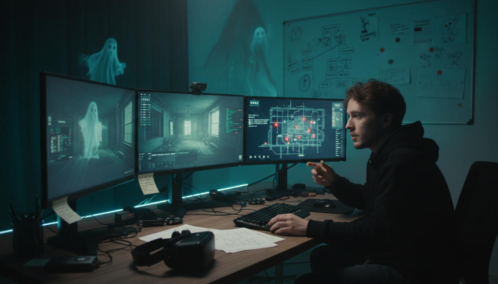 découvrez comment kinetic games, créateurs de phasmophobia, se lance dans l'édition de jeux indépendants avec leurs premiers projets prometteurs.