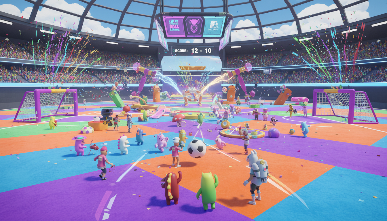 découvrez l'événement crown jam où la célèbre couronne de fall guys débarque dans fortnite pour une expérience de jeu unique et festive.