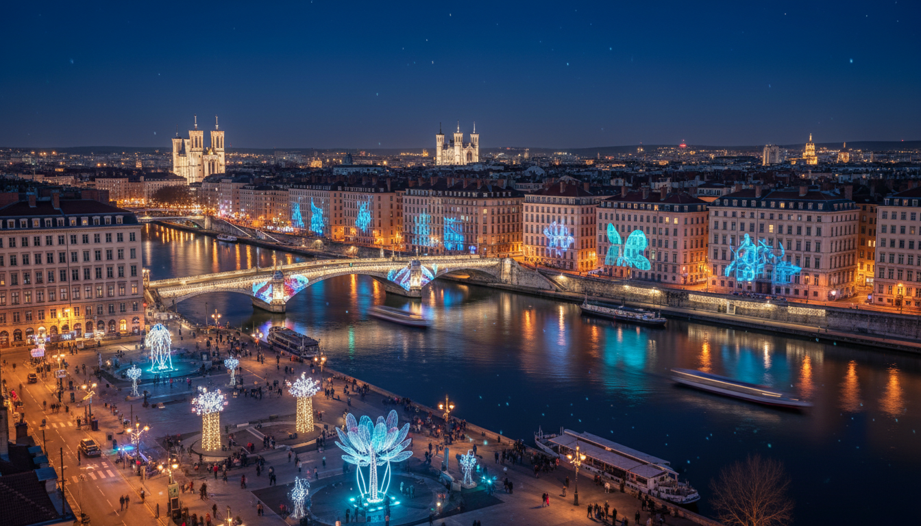 découvrez la fête des lumières de lyon, un événement magique où la ville s'illumine grâce à des installations artistiques et jeux de lumière spectaculaires, révélant la beauté urbaine sous un nouveau jour.