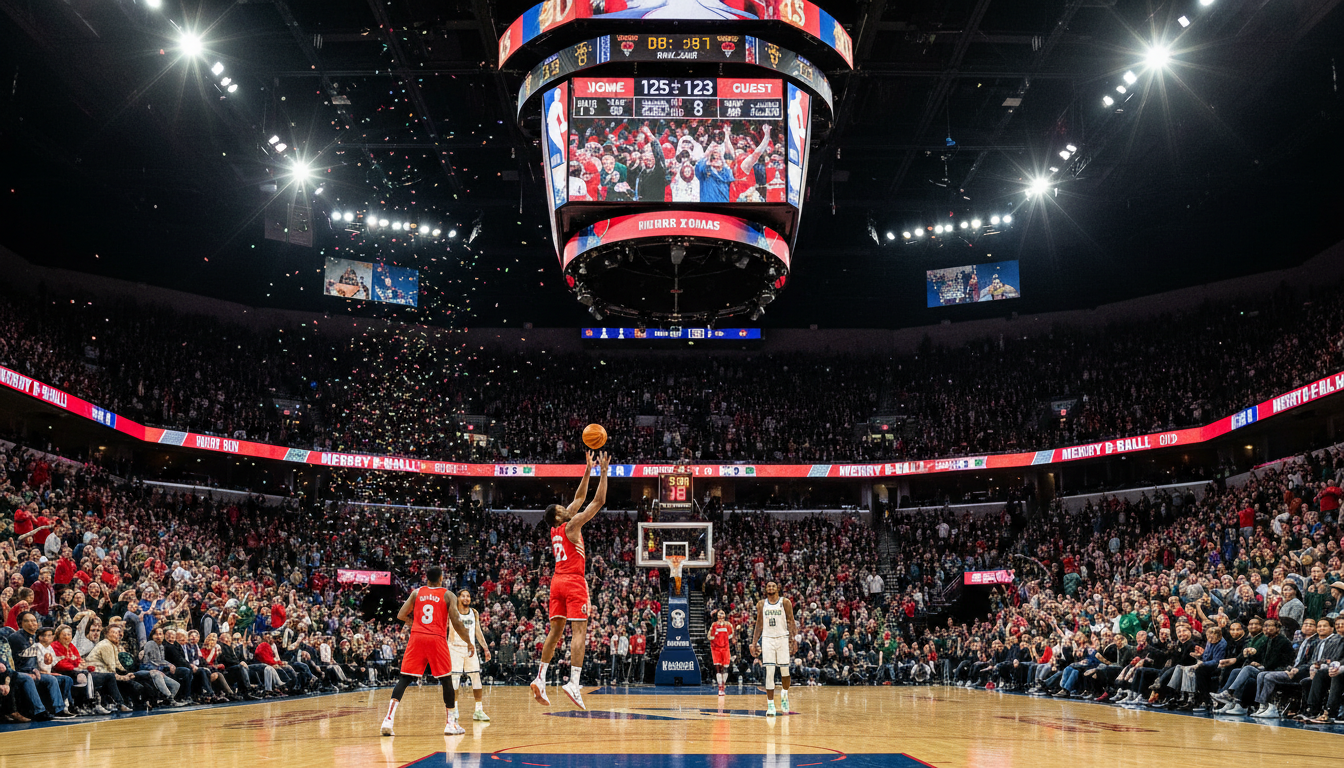 la nba atteint des sommets d'audience historiques grâce aux célèbres « christmas games », attirant des millions de fans passionnés et offrant un spectacle sportif inoubliable durant les fêtes.
