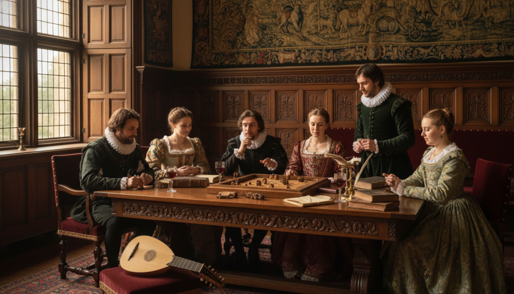 découvrez comment la renaissance a révolutionné les loisirs en europe élisabéthaine à travers l'essor des jeux de société, reflétant les changements culturels et sociaux de l'époque.