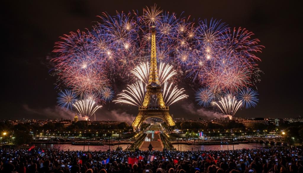 découvrez les moments forts de la fête nationale du 14 juillet en france, entre défilés, feux d'artifice et célébrations populaires.