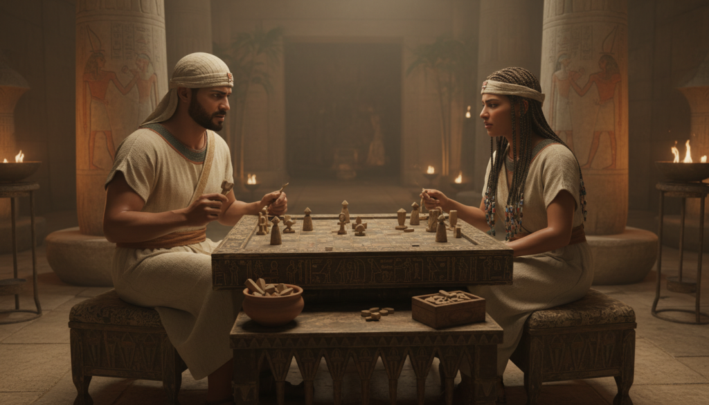 découvrez les jeux d'adresse de l'égypte ancienne, des divertissements complexes mêlant habileté et stratégie, reflet de la culture et des loisirs de cette civilisation millénaire.