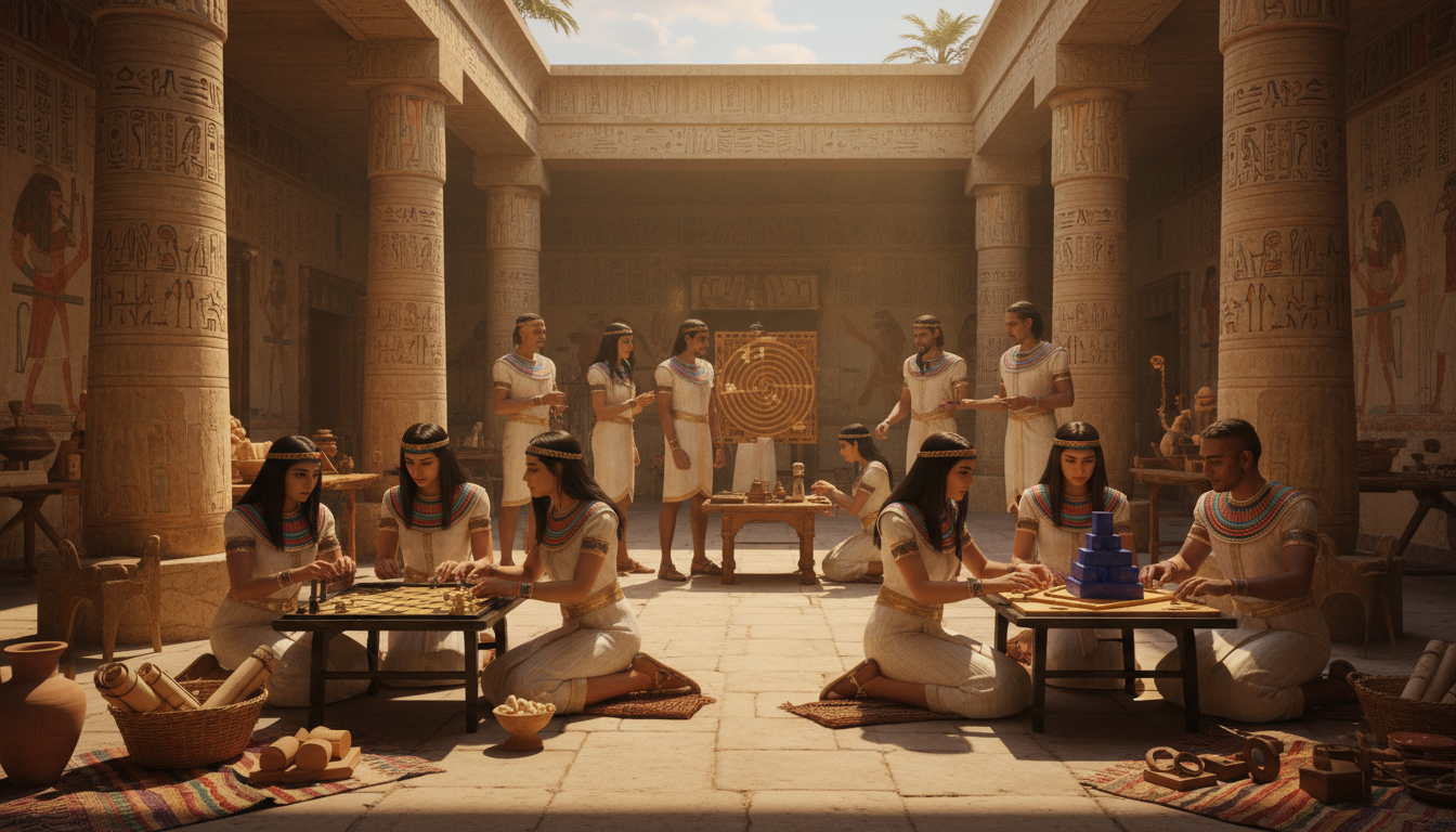 découvrez les jeux d'adresse de l'égypte ancienne, des divertissements complexes mêlant habileté et stratégie, témoignant de la richesse culturelle et ludique de cette civilisation.