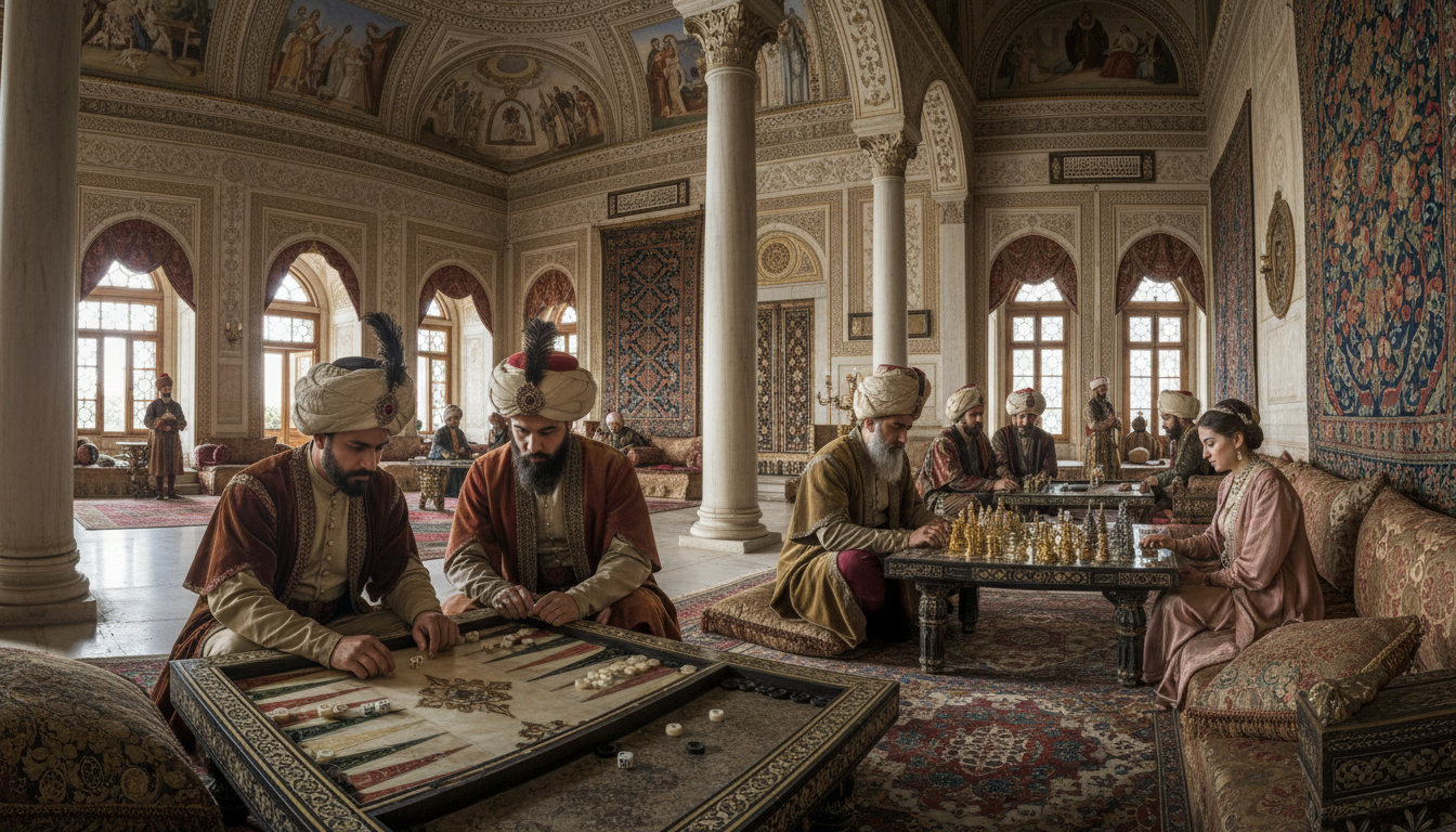 découvrez comment les jeux de société étaient utilisés dans l'empire ottoman, à la fois pour l'éducation et les loisirs, et leur popularité à cette époque.