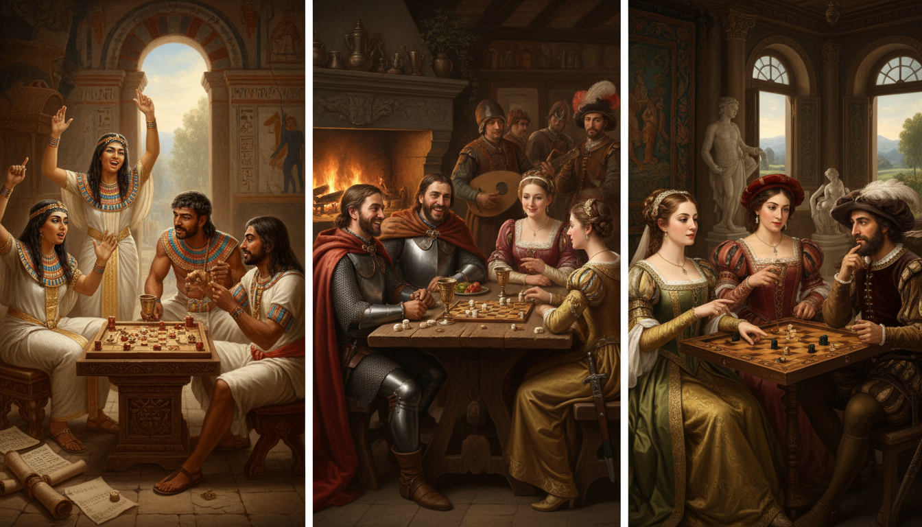 découvrez comment les jeux de société ont historiquement encouragé les interactions sociales et renforcé les liens entre les joueurs à travers le temps.