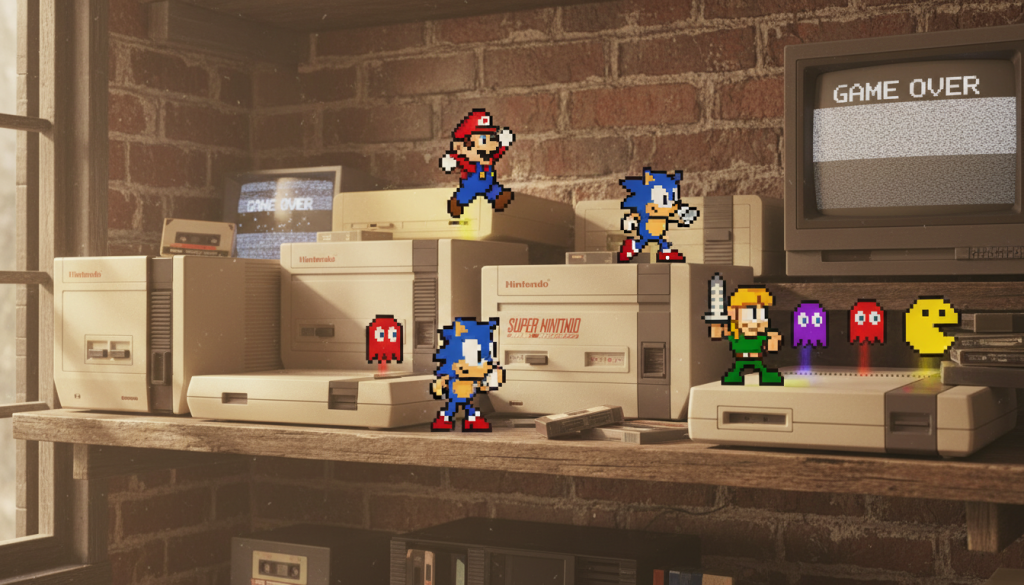 découvrez les jeux vidéo à travers le temps : entre nostalgie d'hier et expériences inoubliables d'antan, explorez l'évolution et l'impact des jeux sur plusieurs générations.