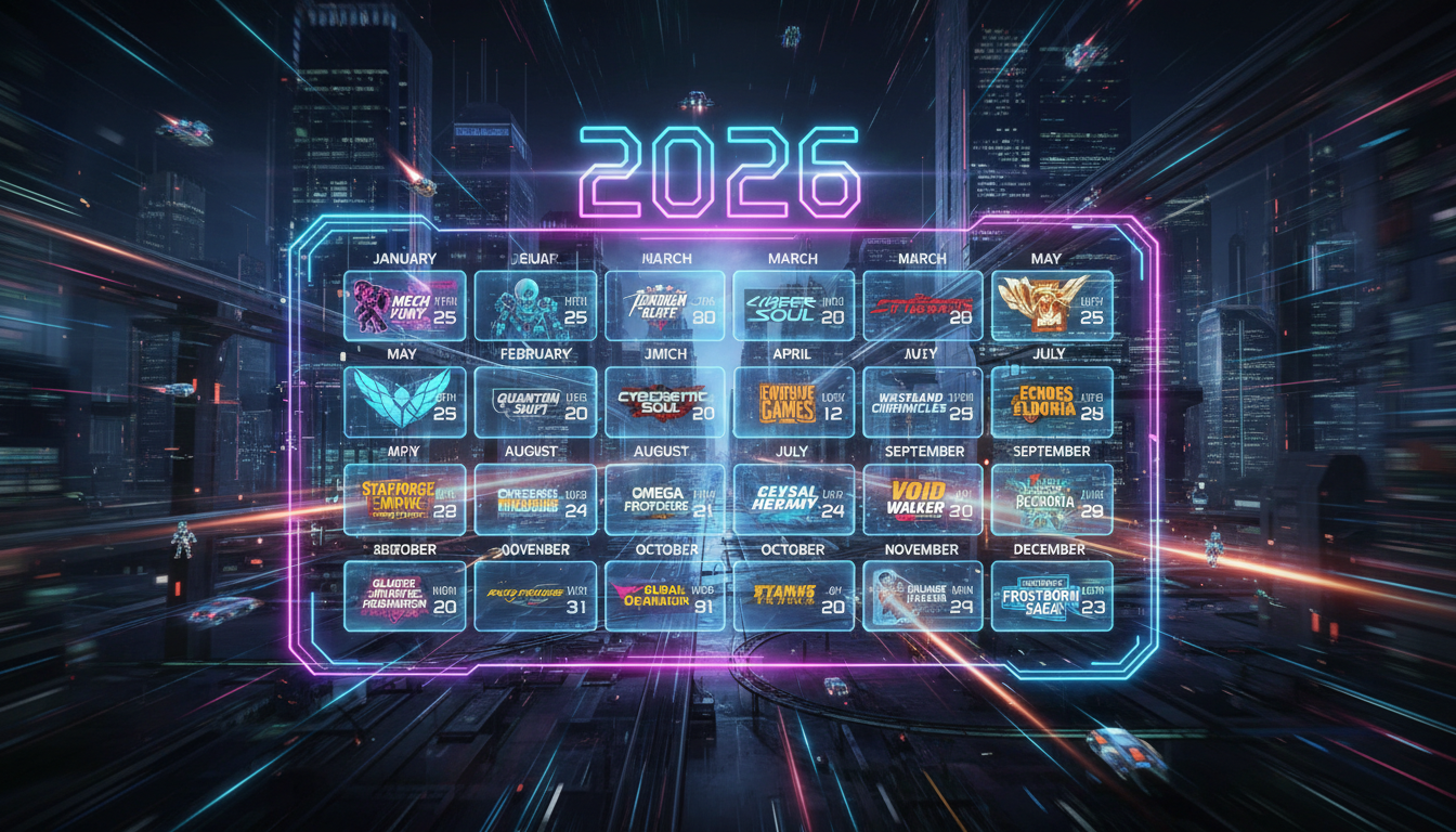 découvrez le calendrier complet des sorties incontournables des jeux vidéo en 2026 et ne manquez aucun titre majeur à venir cette année.