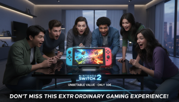 découvrez mon coup de cœur pour le lancement de la nintendo switch 2 à seulement 10€. une expérience visuelle époustouflante qui promet de révolutionner votre gaming. ne passez pas à côté de cette offre exceptionnelle !