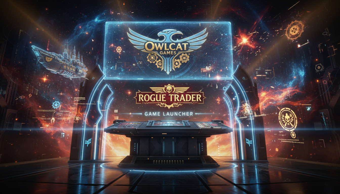 découvrez le nouveau launcher officiel d'owlcat games, lancé en toute simplicité avec le jeu warhammer 40k : rogue trader pour une expérience fluide et immersive.