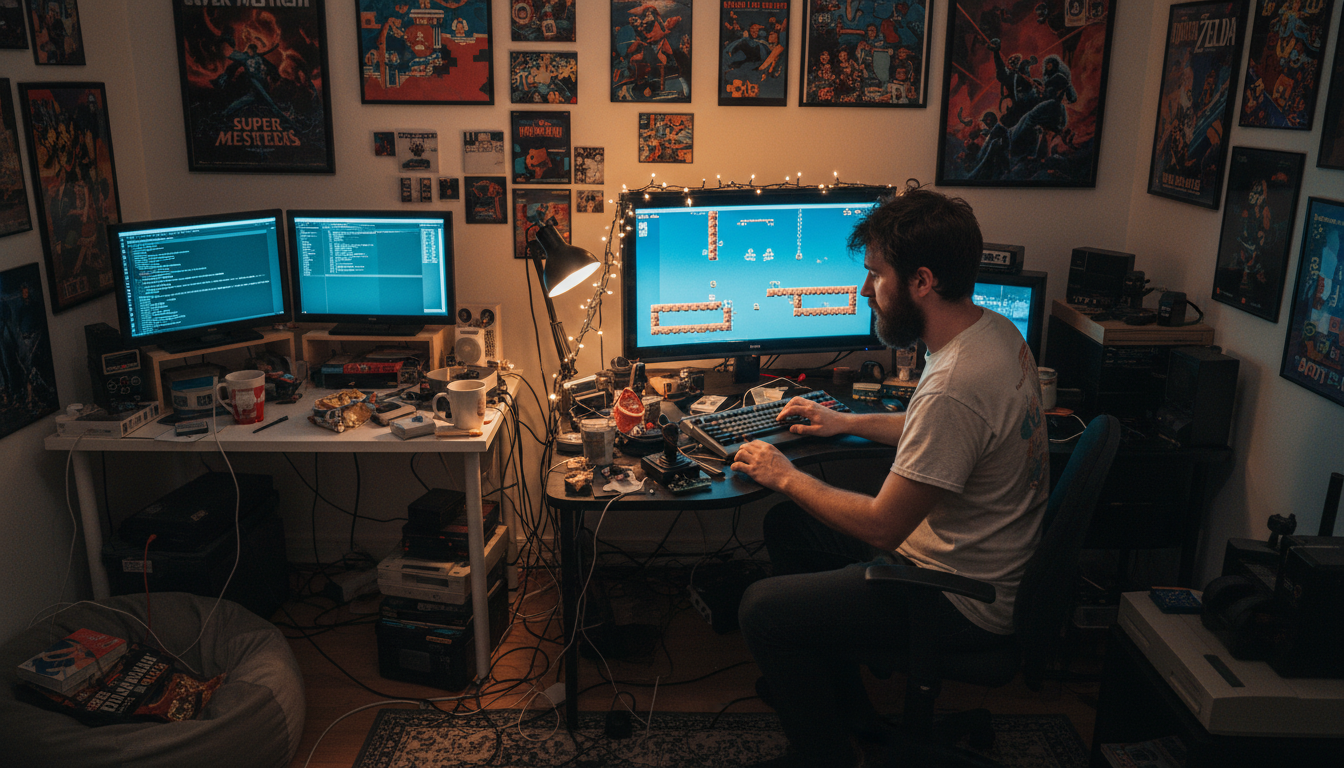 découvrez l'histoire d'un passionné qui investit 160 000 $ pour créer le jeu de ses rêves, sans se soucier des ventes ni préparer l'avenir.