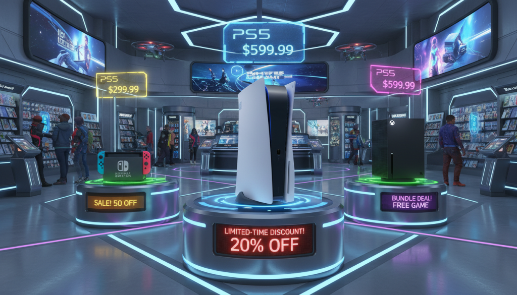 profitez des meilleures promotions sur ps5, nintendo switch et xbox. découvrez des offres exclusives de jeux vidéo à prix mini pour une expérience de jeu inoubliable.