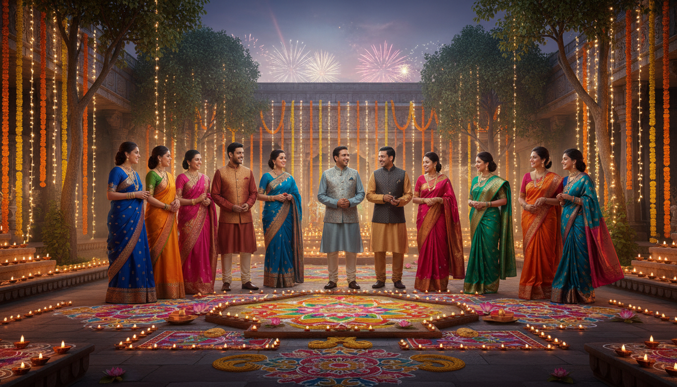 découvrez la signification et les traditions de diwali, la fête des lumières en inde, qui célèbre la victoire de la lumière sur les ténèbres et le triomphe du bien sur le mal.