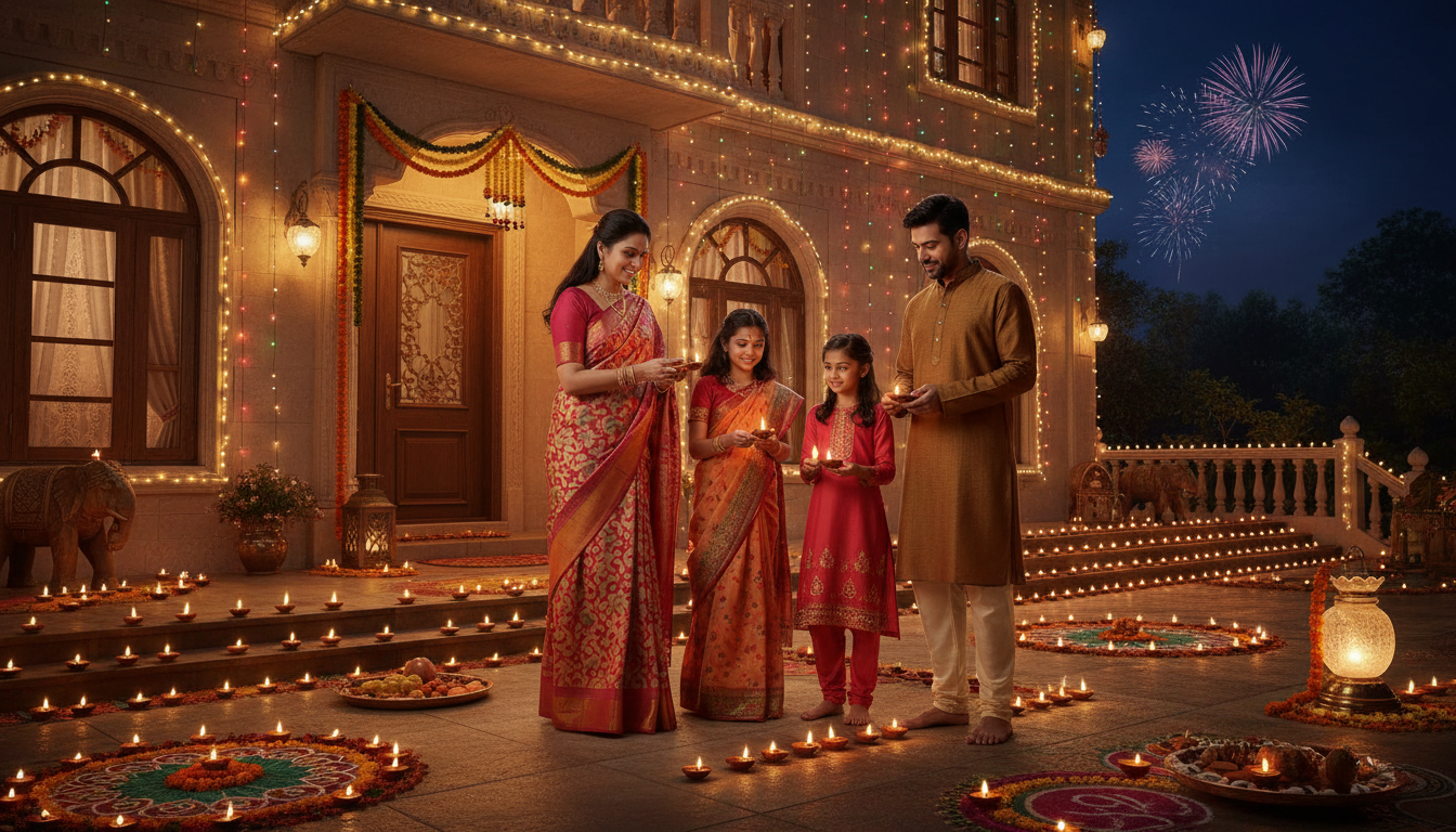 découvrez la signification et les traditions de diwali, la fête des lumières indienne, célébrant la victoire de la lumière sur les ténèbres et le triomphe du bien sur le mal.