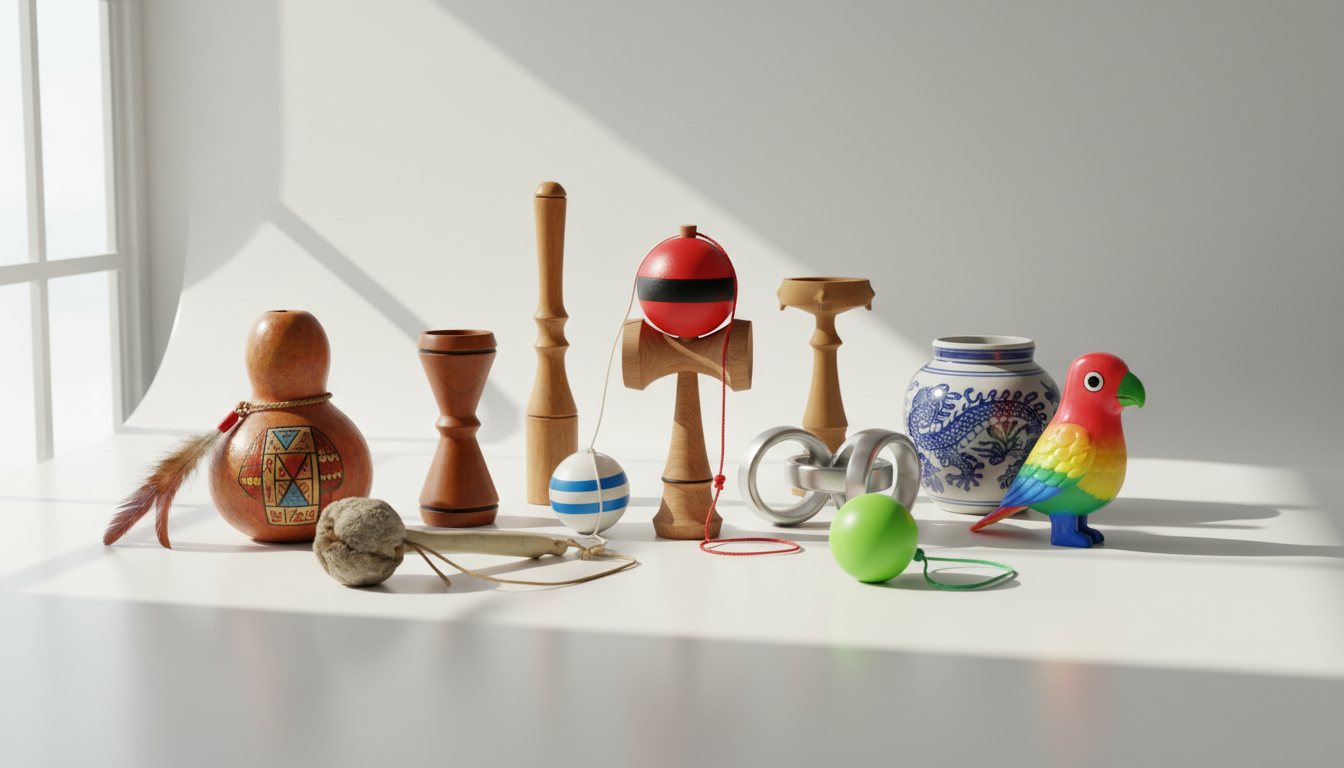 découvrez les différentes formes, matériaux et variantes des bilboquets à travers le monde, une plongée fascinante dans la diversité et la richesse de ce jouet traditionnel.