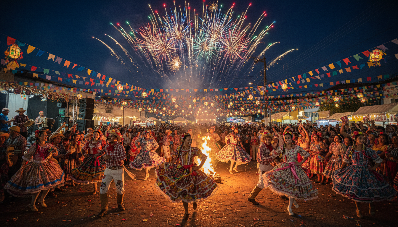 découvrez les traditions, animations et festivités emblématiques de la fête de são joão au brésil, une célébration riche en musiques, danses et spécialités culinaires.