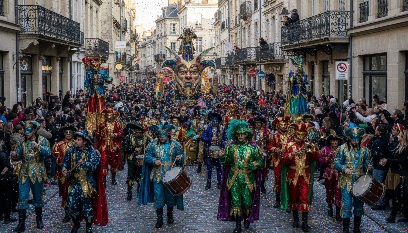 découvrez les traditions colorées et festives de mardi gras et du carnaval en france, entre défilés, costumes, gourmandises et coutumes régionales.