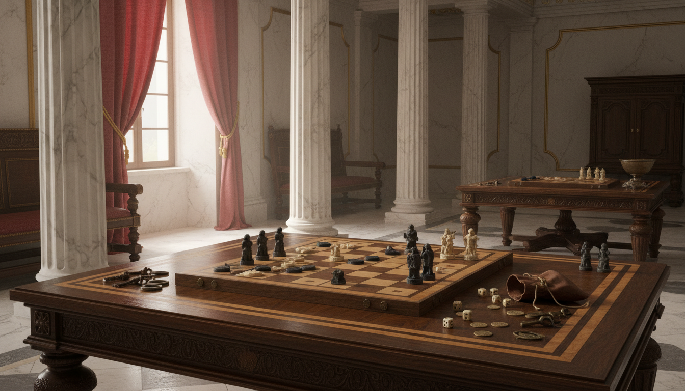 découvrez les jeux de société populaires dans la rome antique, leurs règles, et comment ils reflétaient la culture et la vie quotidienne des romains.