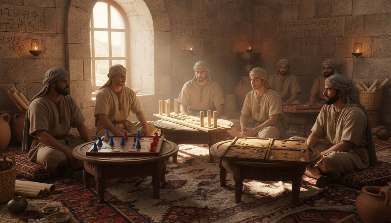 découvrez les jeux de société pratiqués dans l'ancien moyen-orient, leurs règles, leur histoire et leur importance culturelle à travers les civilisations anciennes.