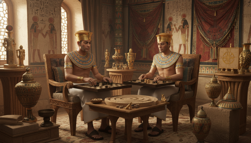 découvrez les jeux de société joués par les pharaons de l'égypte ancienne, révélant leurs passions, stratégies et divertissements dans cette civilisation fascinante.