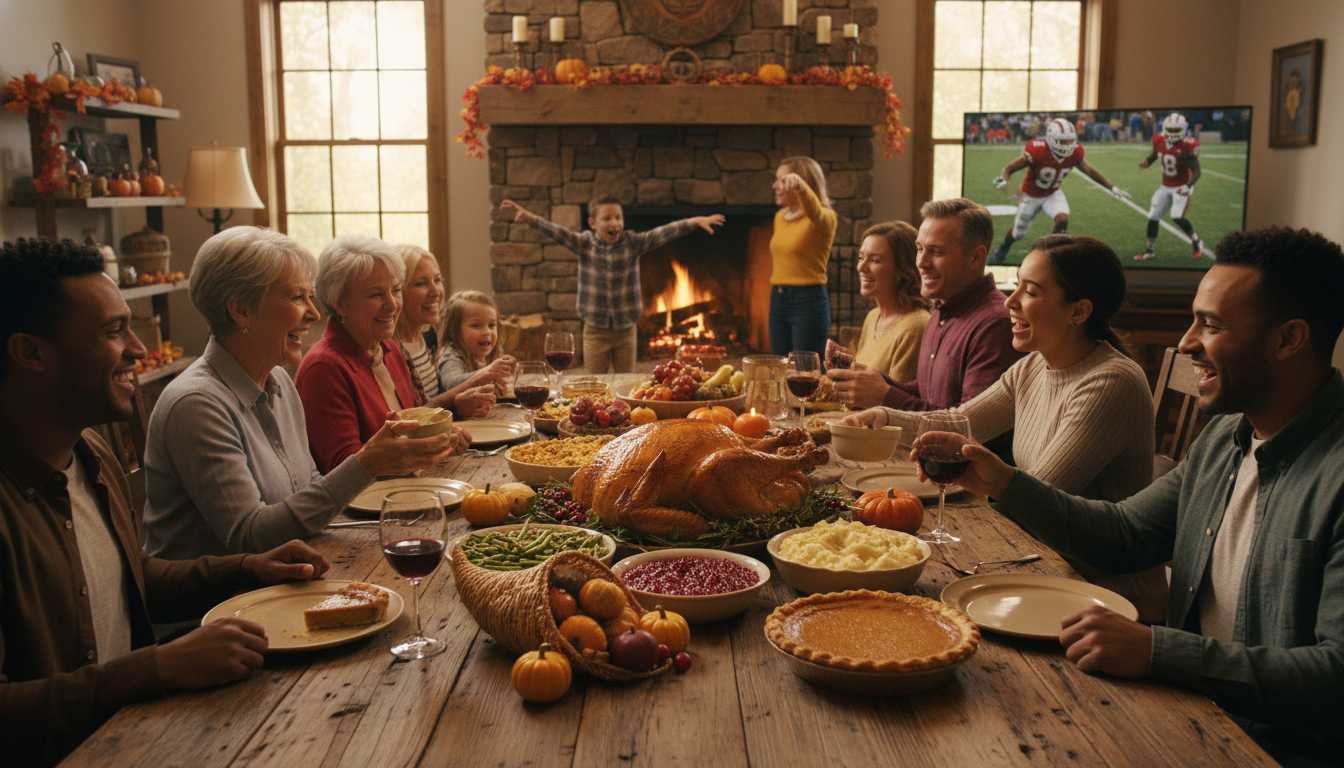 découvrez les jeux traditionnels et les réjouissances qui rythment la célébration de thanksgiving aux états-unis, entre festins, activités familiales et moments conviviaux.
