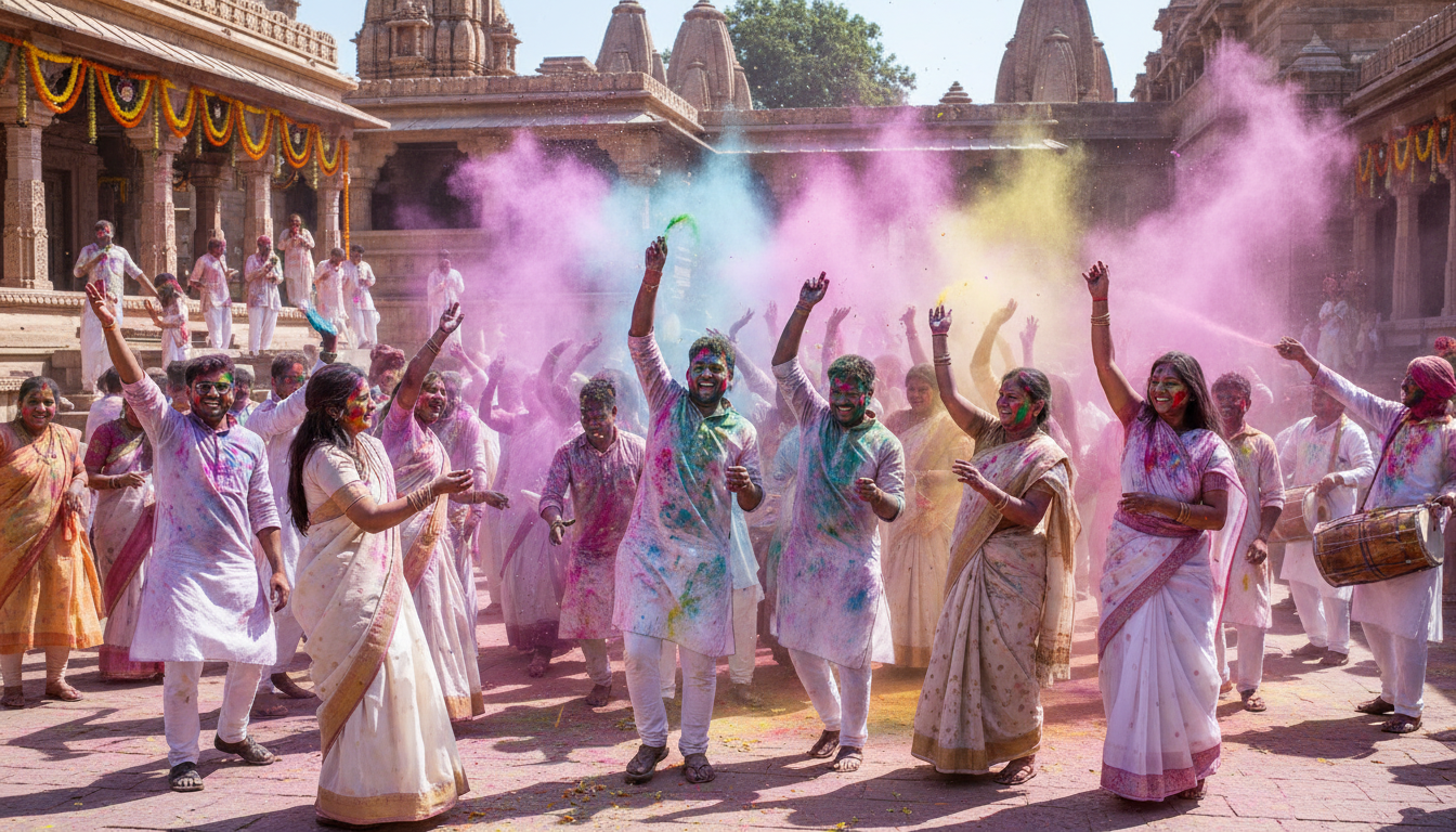 découvrez les éléments clés de la célébration de l'amour et du printemps lors de la fête de holi, une tradition colorée et joyeuse qui symbolise la joie, l'unité et le renouveau.