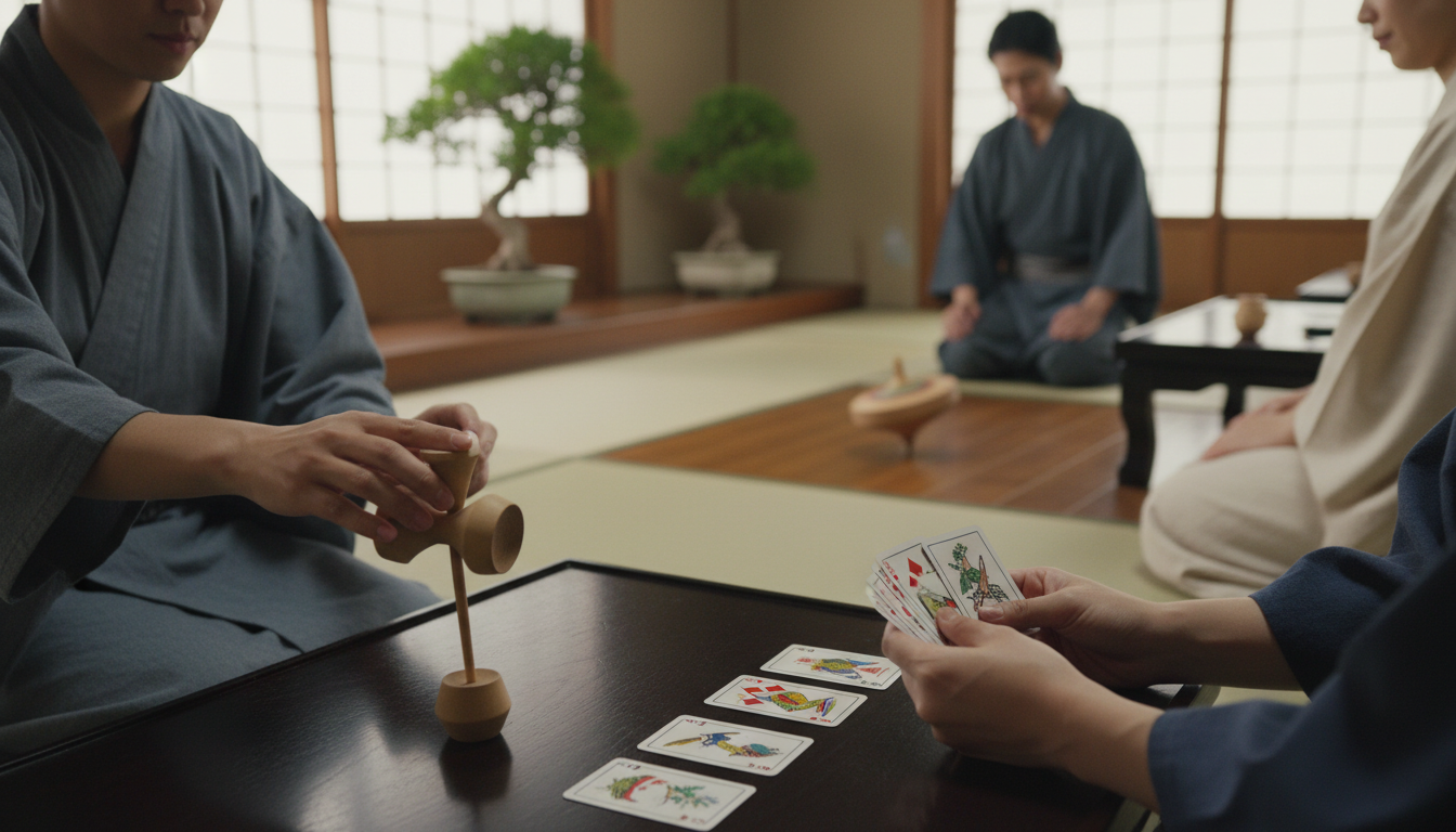 découvrez les jeux d'adresse japonais traditionnels qui aident à développer la maîtrise de soi, en alliant concentration, patience et habileté.