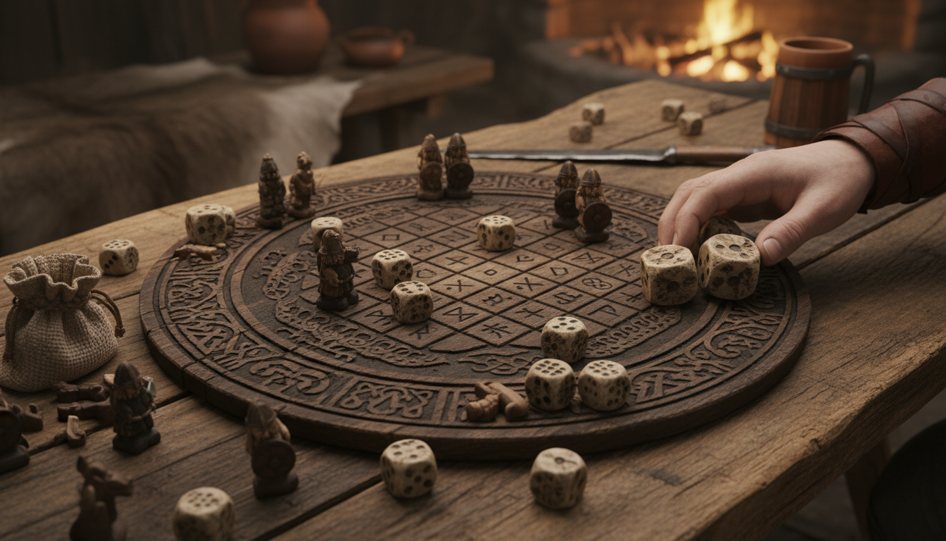 découvrez les jeux de dés pratiqués par les vikings, leurs règles, leur histoire et leur importance dans la culture viking.