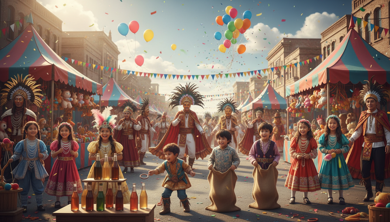 découvrez les jeux traditionnels du carnaval à travers le monde, qui incarnent la joie de vivre et les festivités culturelles uniques.