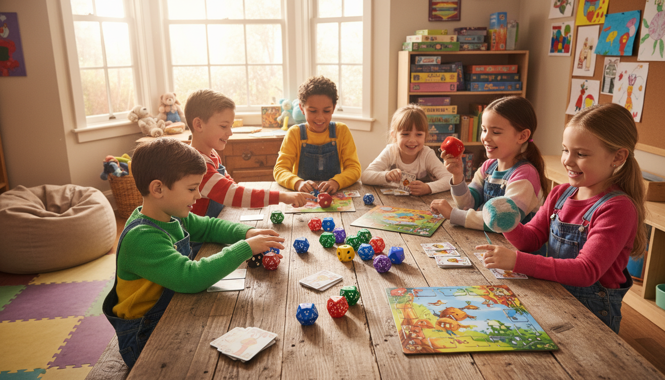 découvrez notre sélection des meilleurs jeux de dés adaptés aux enfants pour des moments ludiques et éducatifs en famille.