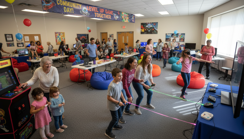 découvrez la nouvelle association de jeux vidéo en sarthe, qui organise de nombreux événements pour rassembler toute la famille autour du plaisir du jeu.