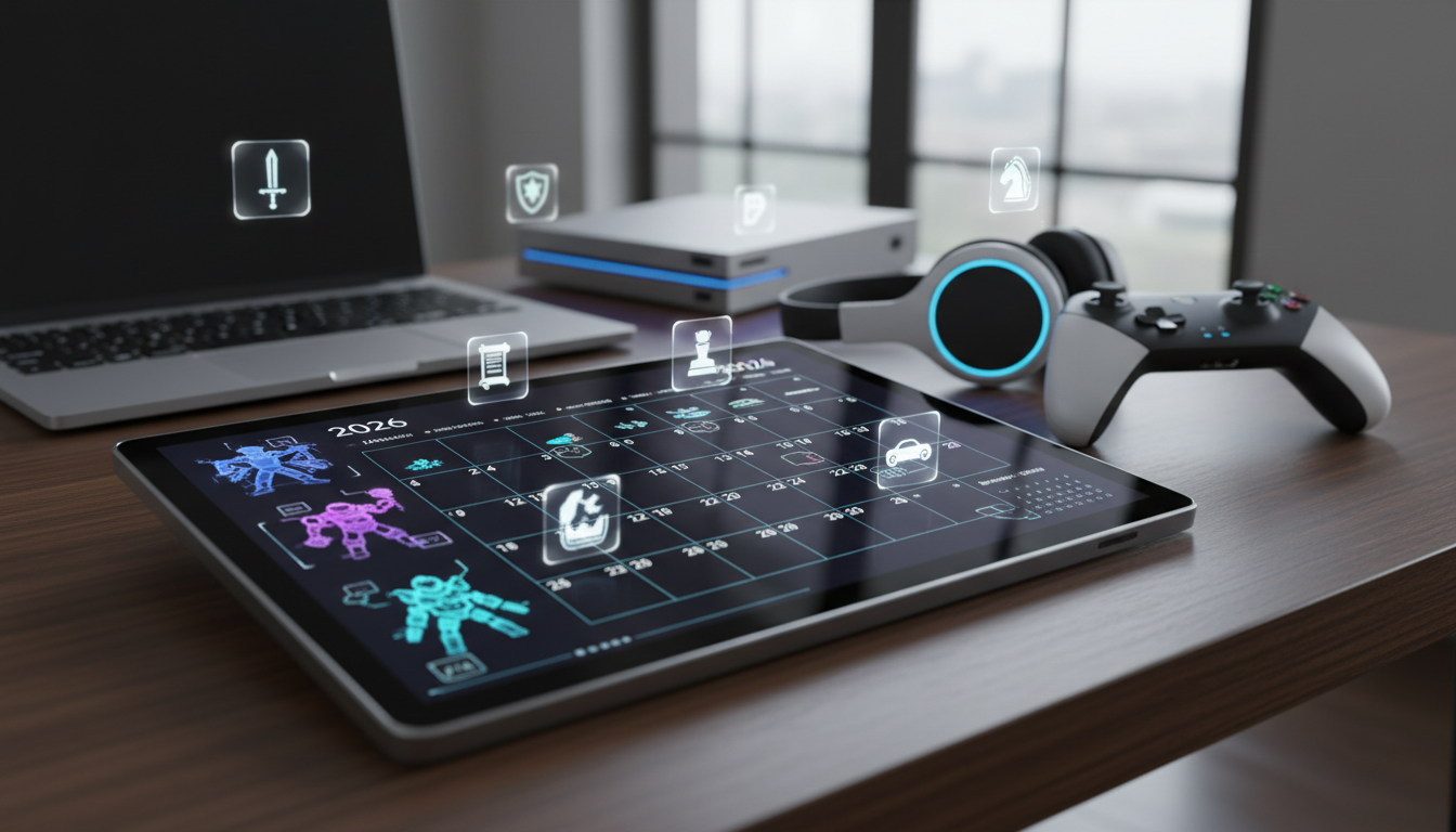 découvrez les sorties incontournables de jeux vidéo en 2026 avec notre agenda complet. ne manquez aucun lancement majeur pour préparer votre année gaming !