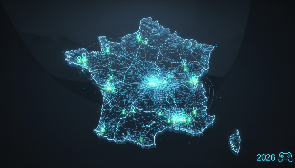 découvrez la carte 2026 des emplois dans le secteur du jeu vidéo en france et identifiez les régions où se concentrent les opportunités professionnelles.