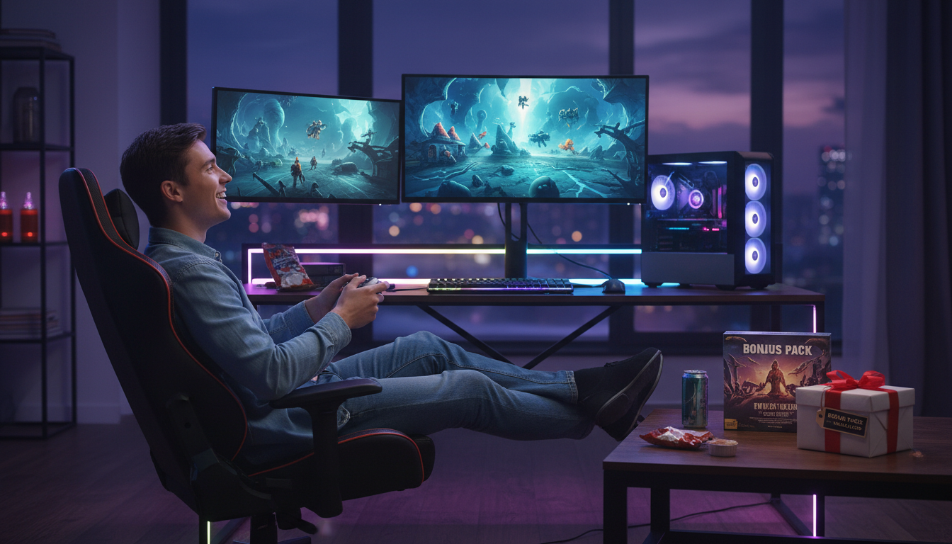 découvrez l'offre exceptionnelle de l'epic games store : un jeu époustouflant et un pack gratuit d'une valeur de 24,50 € pour ravir tous les joueurs. ne manquez pas cette occasion unique !