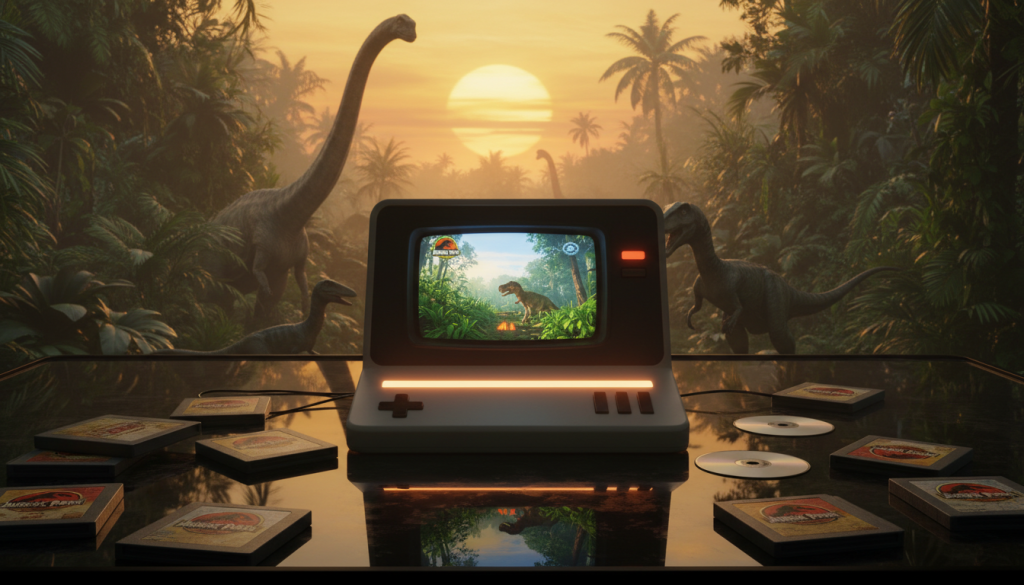 découvrez la fin imminente de jurassic park classic games collection sur les plateformes numériques. profitez-en avant leur disparition définitive et replongez dans l'univers légendaire des jeux classiques.