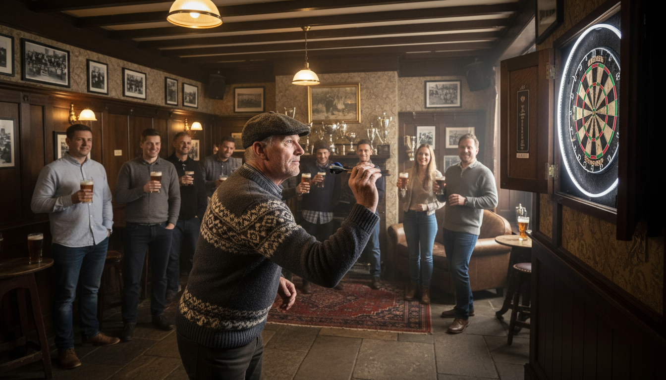 découvrez l'histoire et la popularité du jeu de fléchettes, une tradition emblématique fortement ancrée dans la culture britannique.
