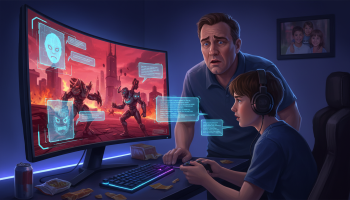 le président macron fait appel à des experts pour étudier les dangers potentiels des jeux vidéo et des interactions avec l'intelligence artificielle chez les jeunes, afin de mieux protéger cette tranche d'âge.