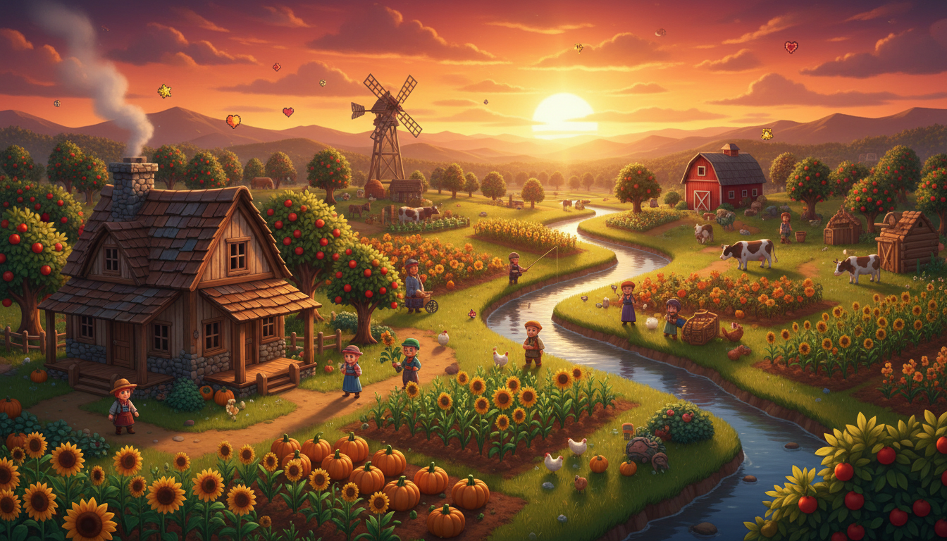 découvrez le succès exceptionnel de stardew valley, le jeu indépendant qui fête ses 10 ans et s'est vendu à plus de 50 millions d'exemplaires, révolutionnant le monde du gaming.